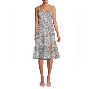 Betsey Johnson Lulu Floral Midi Dress